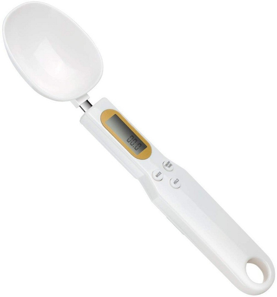 ELITEHOME Spoon Scale with LCD Display Electronic Weight Measure Scale for Kitchen, Floor, Weighing Scale image 1