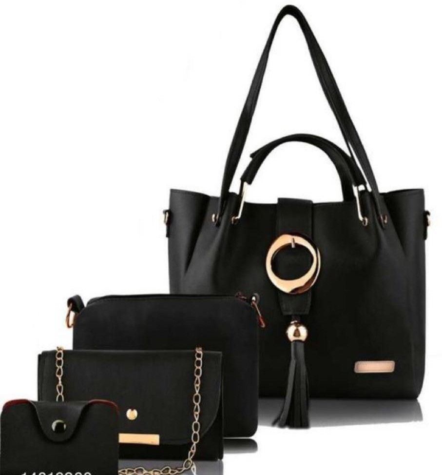 women craft Women Black Messenger Bag-picture-15