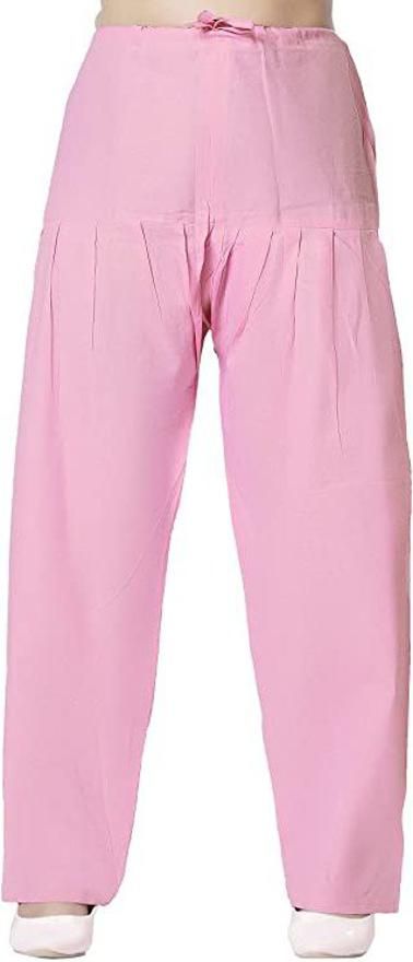 nezup Pure Cotton Solid Women ["Pink"] Salwar-picture-27