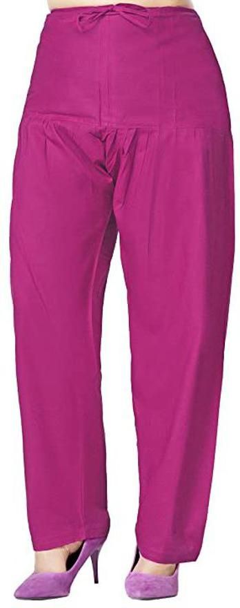 nezup Pure Cotton Solid Women ["Purple"] Salwar-picture-16