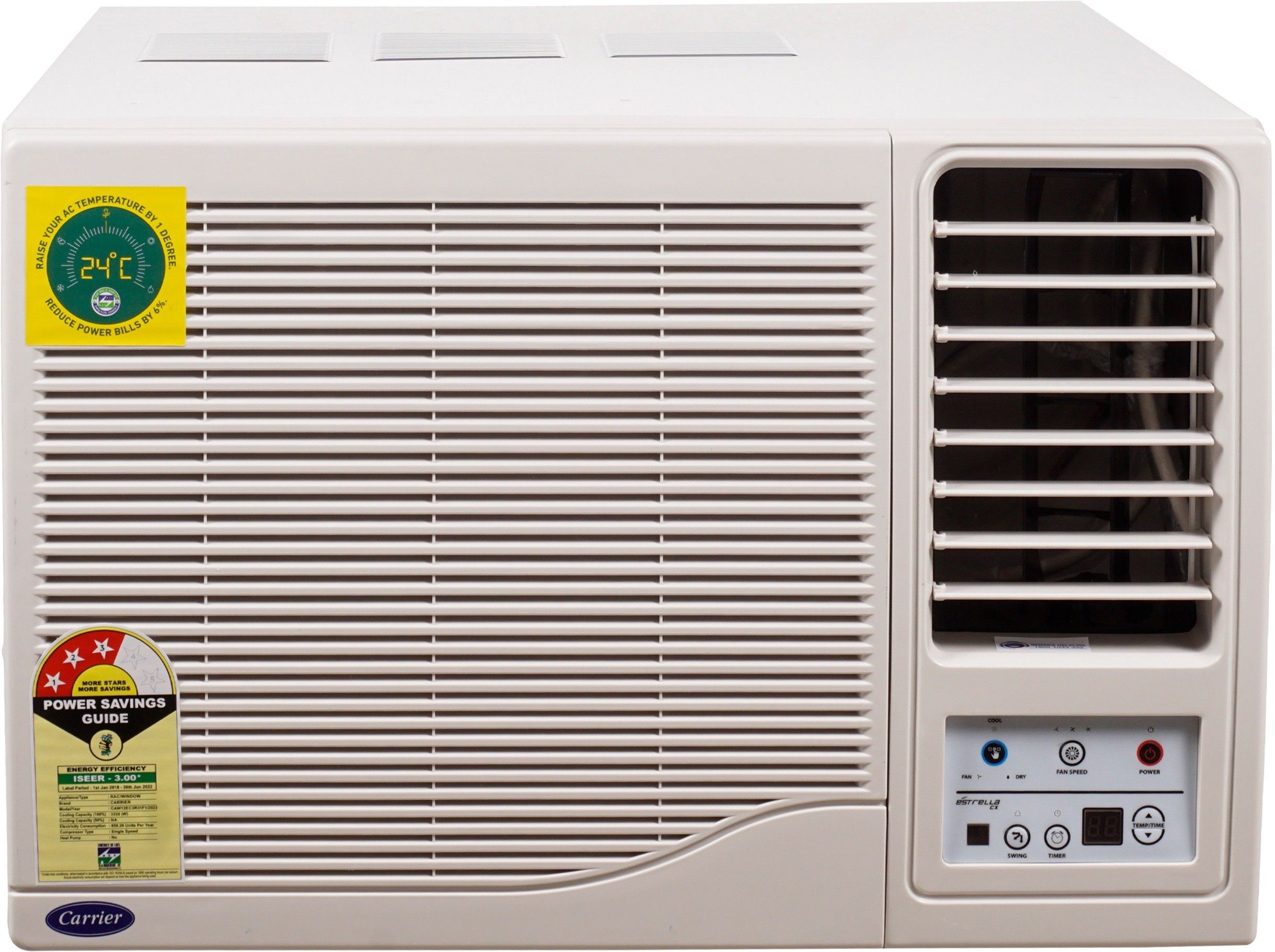 1 Ton 3 Star Window AC- White-image-16