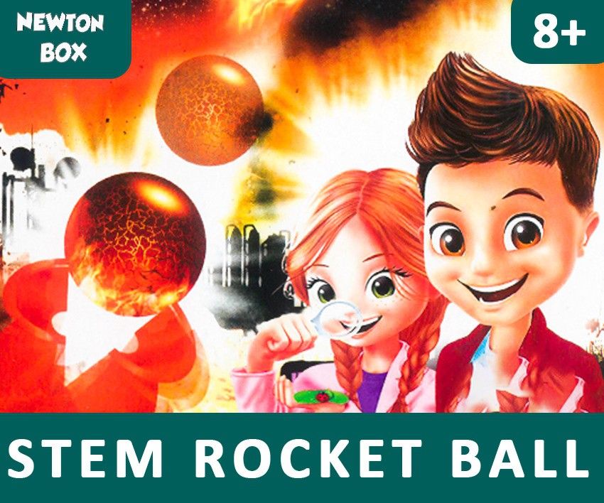 Newton Box Rocket Ball experiment kit |Toys for boys and girls aged 8+ years