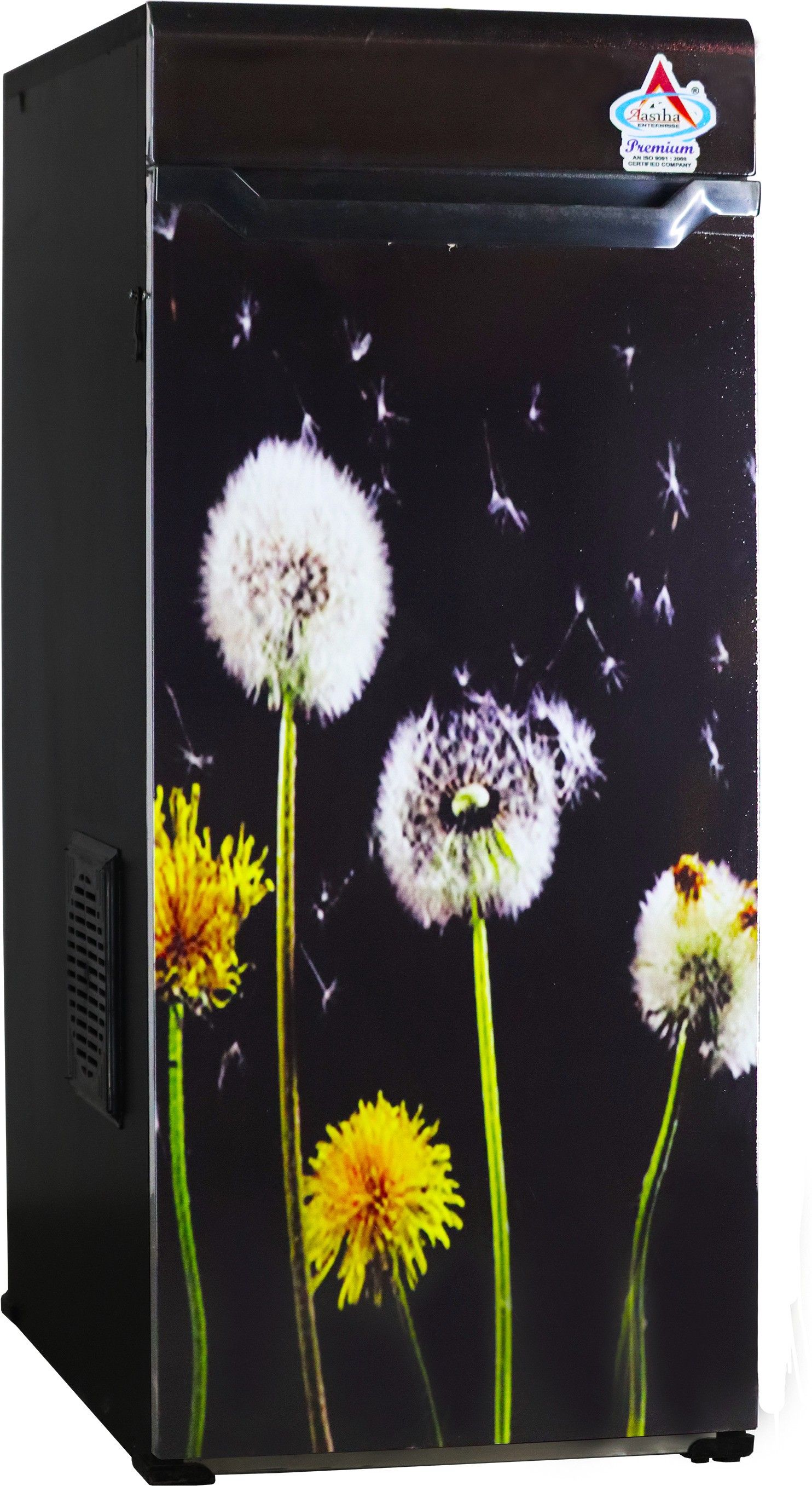 aastha Gharghanti Specially For Masala & Grains Grinding (2 in 1) With Standard Premium Accessories Black Door with Yellow and White Flowers Flourmill-picture-11