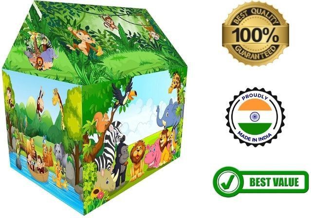 Play tent house for kids in Jungle House theme