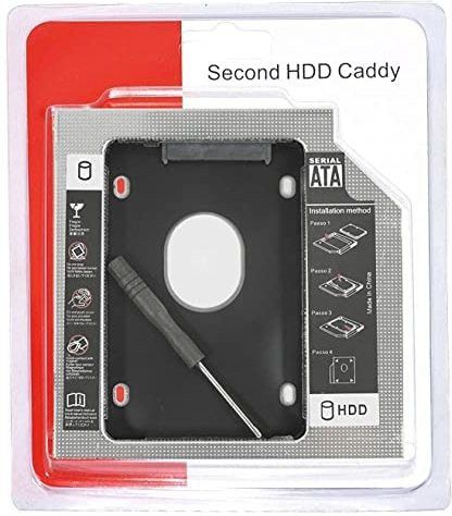 sound tech 2nd HDD Bay Caddy 9.5mm Universal Sata 2.5 inch caddy-image-18