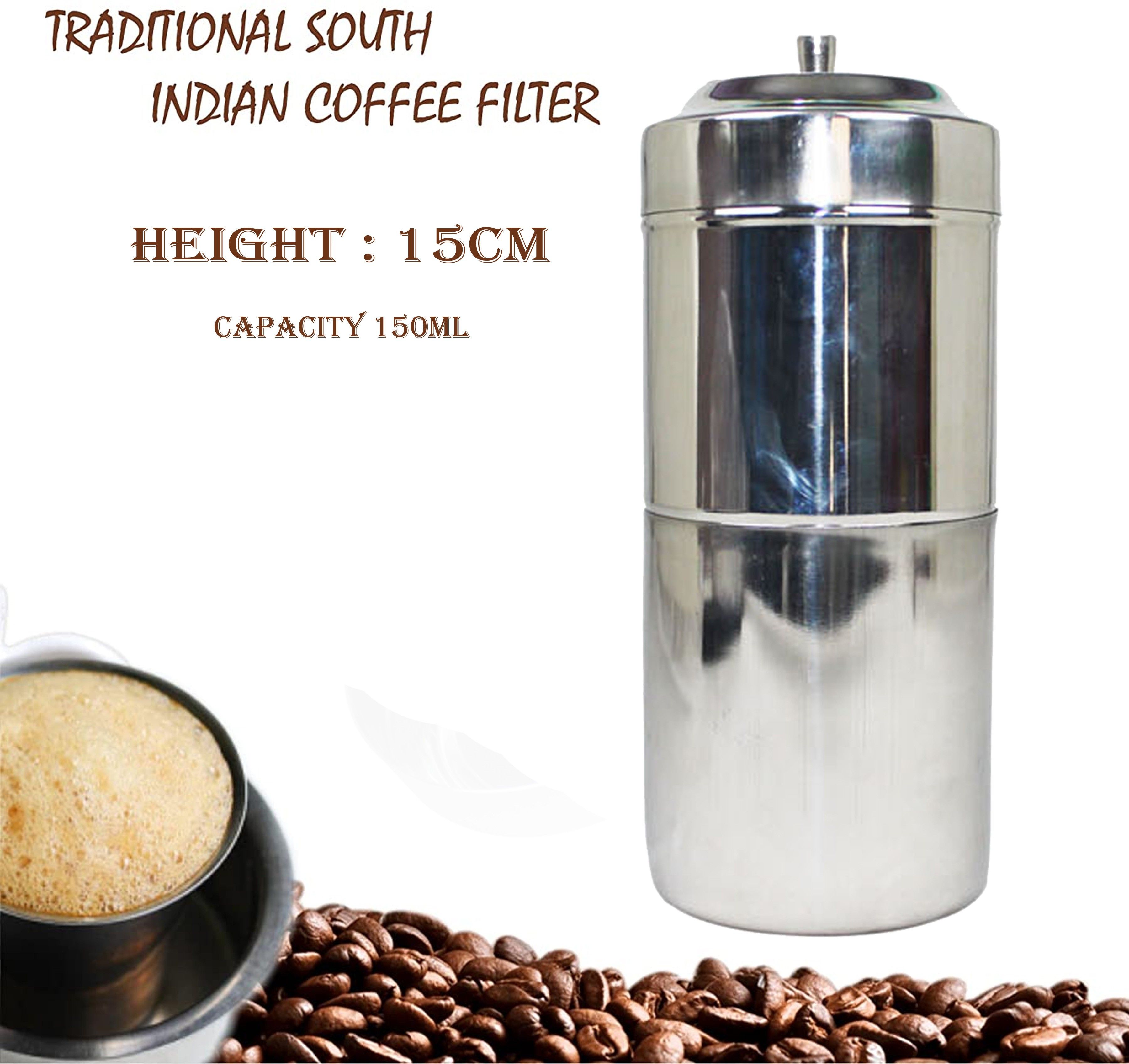Stainless Steel Filter Indian Coffee Filter Small Indian Coffee Filter