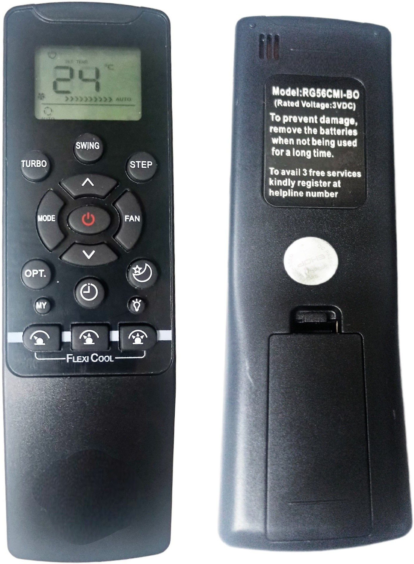 Ehop Compatible Remote Control for Ac with Flexicool Buttons VE-235 A Carrier Remote Controller image 1