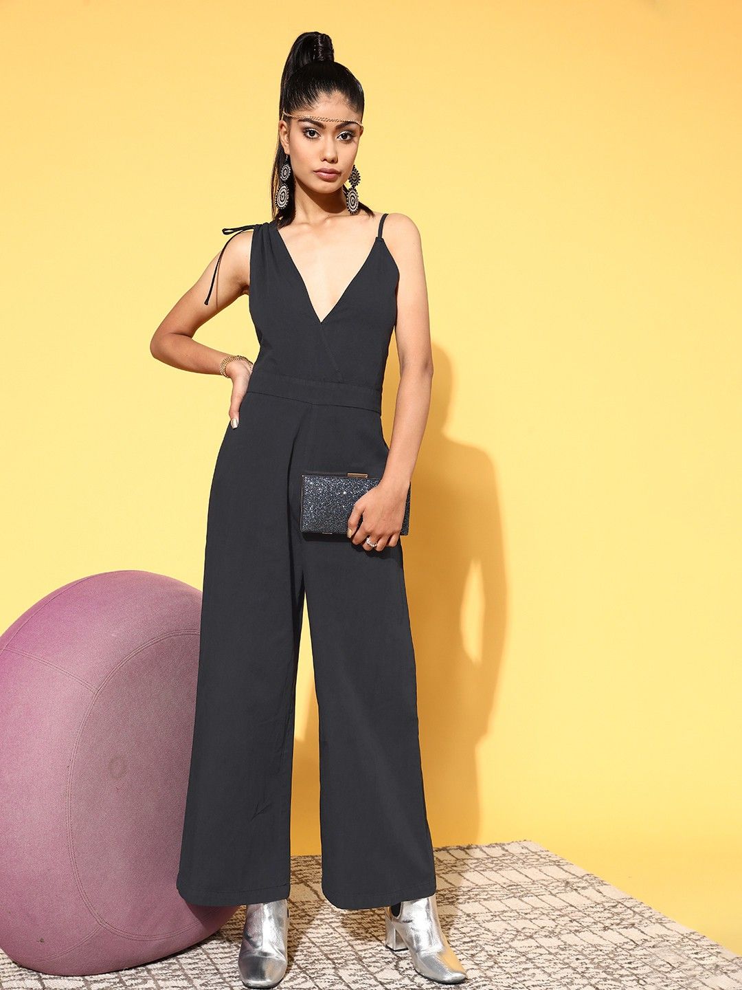 sassafras Solid Women Jumpsuit-picture-22