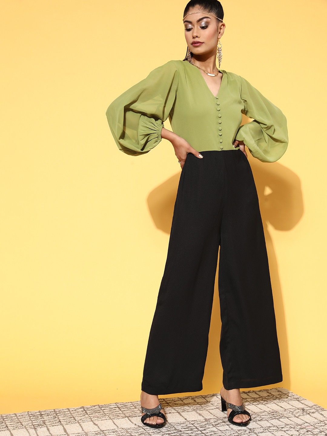 sassafras Solid Women Jumpsuit-picture-12