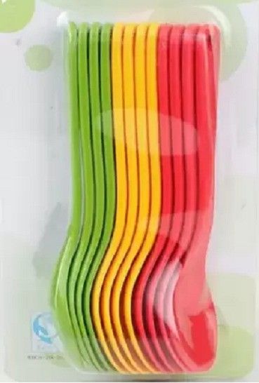 worricow Plastic Tea Spoon, Table Spoon, Coffee Spoon Set-picture-14