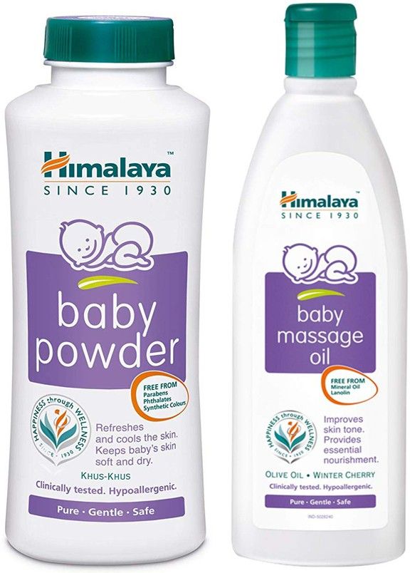 Baby Powder + Massage Oil (2X200ml)-image-37