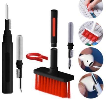 Modinity 5 in 1 Gadgets and Keyboard Cleaner Cleaning Soft Brush for Laptops, Mobiles, Computers-image-0