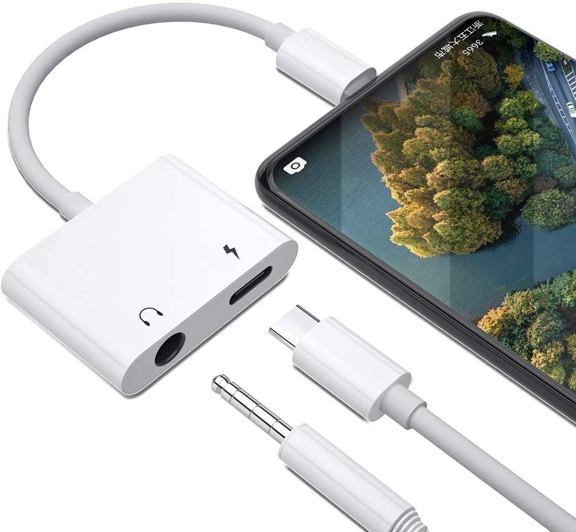 ENMORA Multicolor 10 in 1 Type C to audio jack and charging K12 Phone Converter-image-22