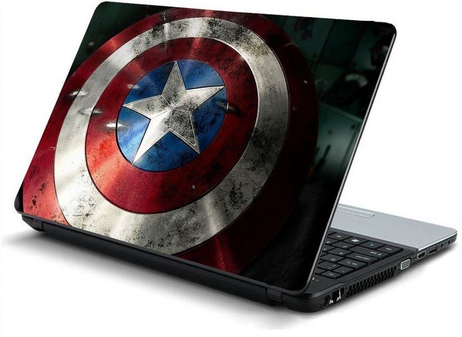Skinny Laptop Skin 15.6 Inch Bubble Free Vinyl - Multi Design - 10 Babble free Vinyl Reusable Laptop Skin Compatible for 15.6 inch-image-45