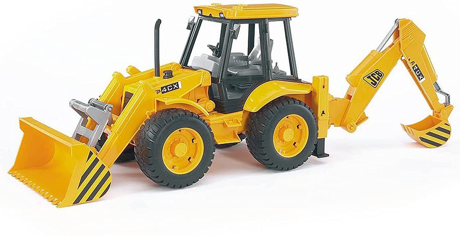 Construction Vehicles Excavator Toys Model Loader Backhoe Pack of 1-image-26