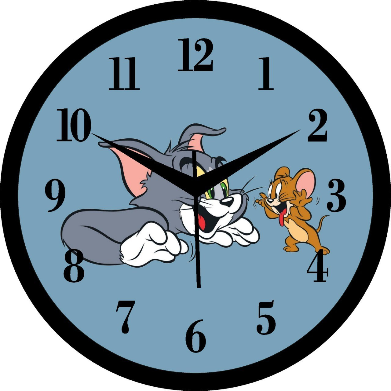 rangat craft Analog 25 cm X 25 cm Wall Clock image 1