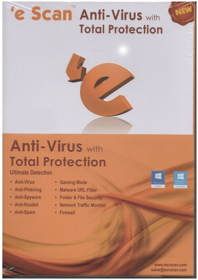 ESCAN Total Security 2.0 User 1 Year image 1