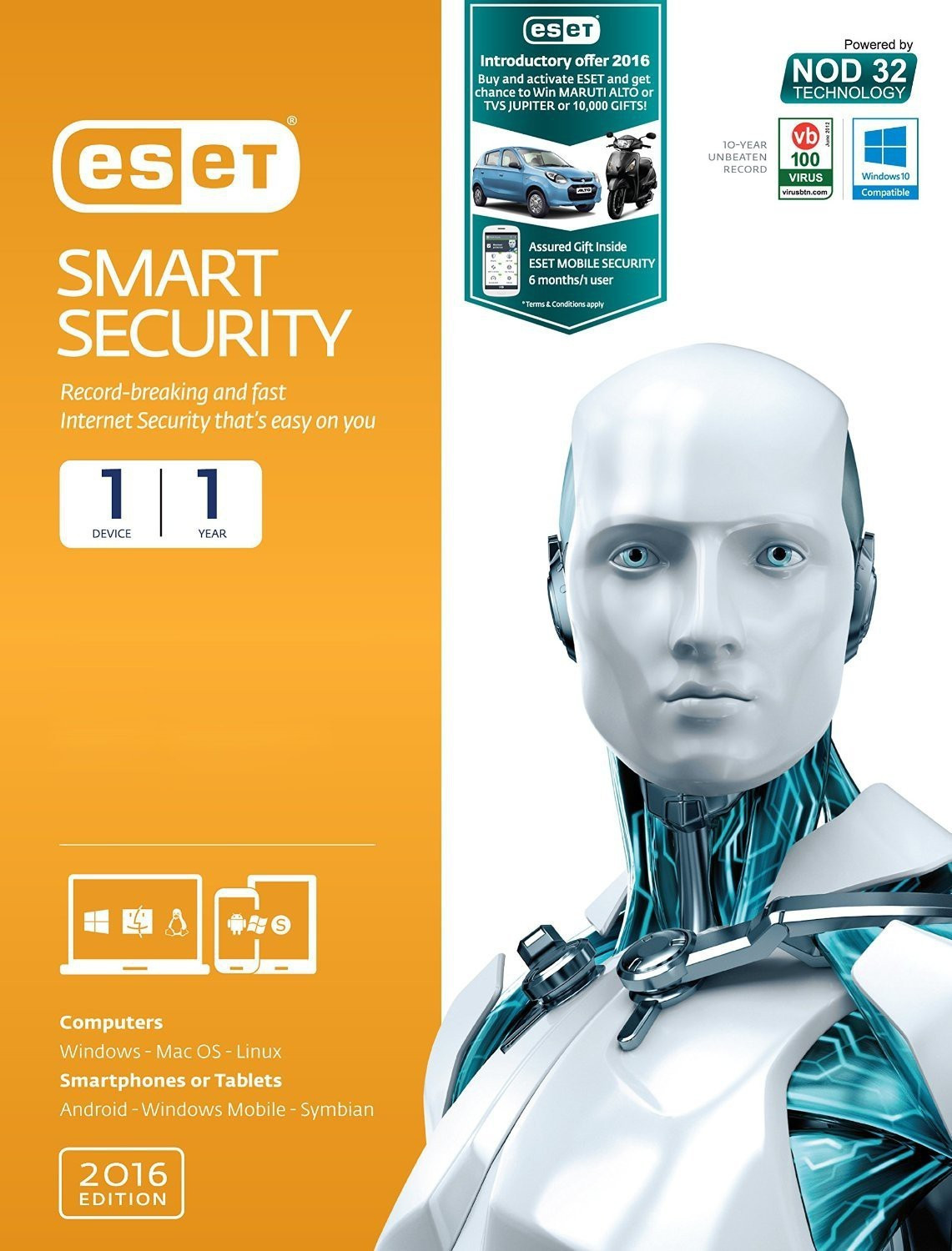 ESET Total Security 1.0 User 1 Year image 1