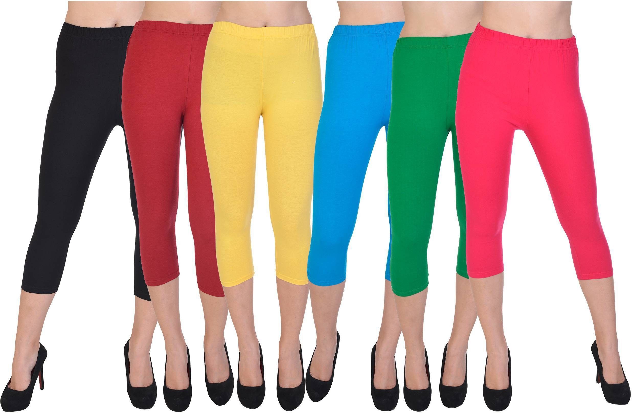 Women Multicolor Capri-image-14