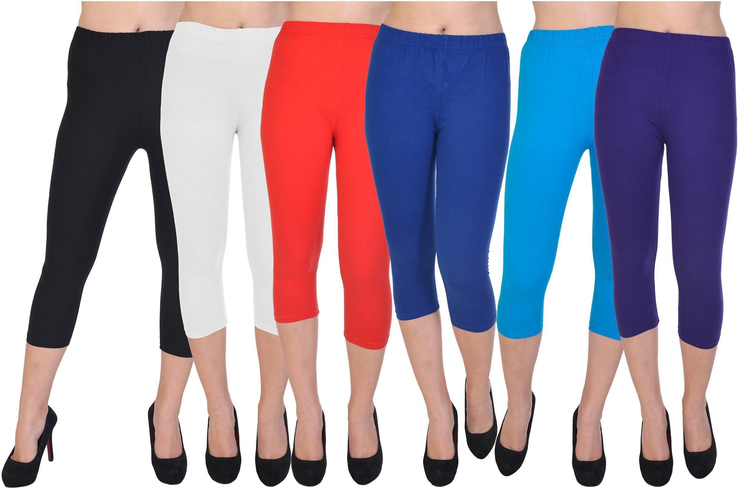 fasha Women Multicolor Capri-picture-37