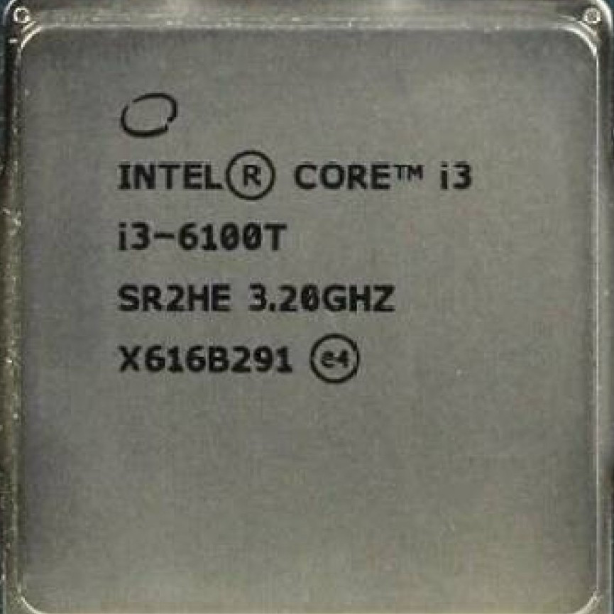 Intel I3 6100T 3.2 GHz LGA 1151 Socket 2 Cores Desktop Processor image 1