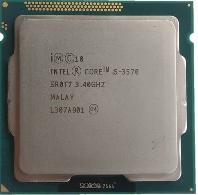 Intel I5 3570 3.8 GHz LGA 1155 Socket 4 Cores Desktop Processor image 1