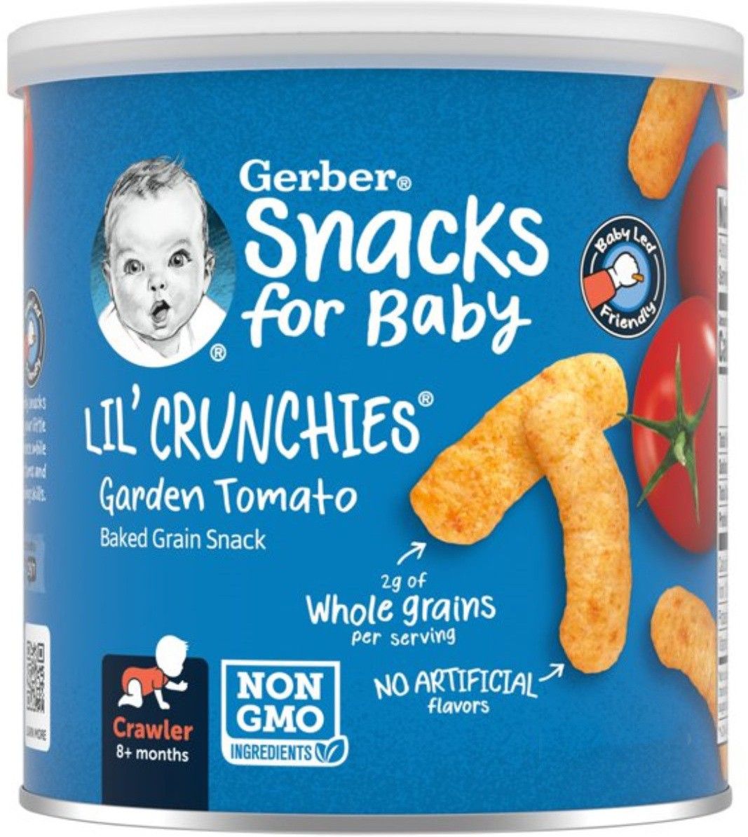 Snacks for Baby, Lil' Crunchies for Crawler- Garden Tomato Baby Snacks 10 g-image-41