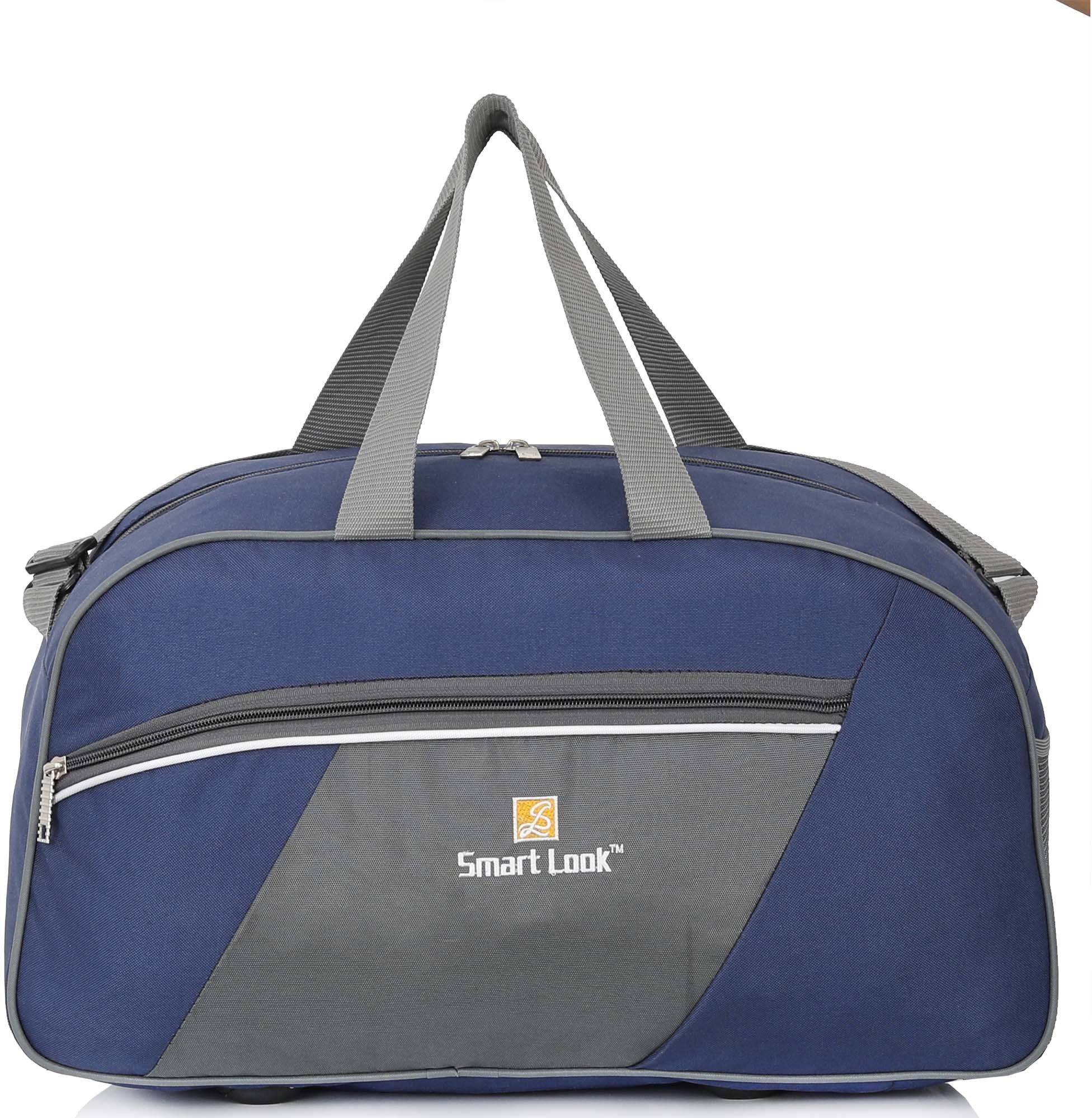 45 L Gym Duffel Bag - Small GYM duffel and travel luggage bae 45L CAPACITY - Blue-image-28