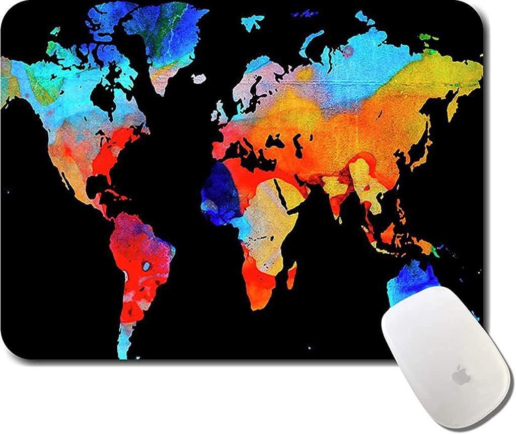 BE UNIQUE Premium Quality Mouse Pad for Laptop, Notebook, Gaming Computer Non-Slip Base Non Slip Base Mousepad image 1