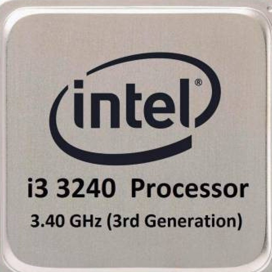 Intel I3 3240 3.4 GHz LGA 1155 Socket 2 Cores Desktop Processor image 1