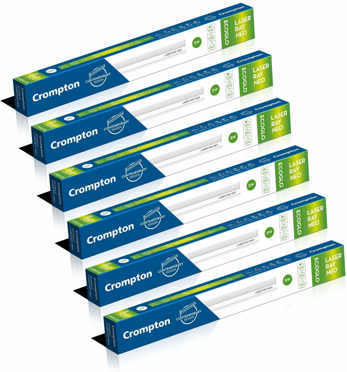 crompton Laser Ray Smile 5W 5 W 33 cm Tube Light-picture-27