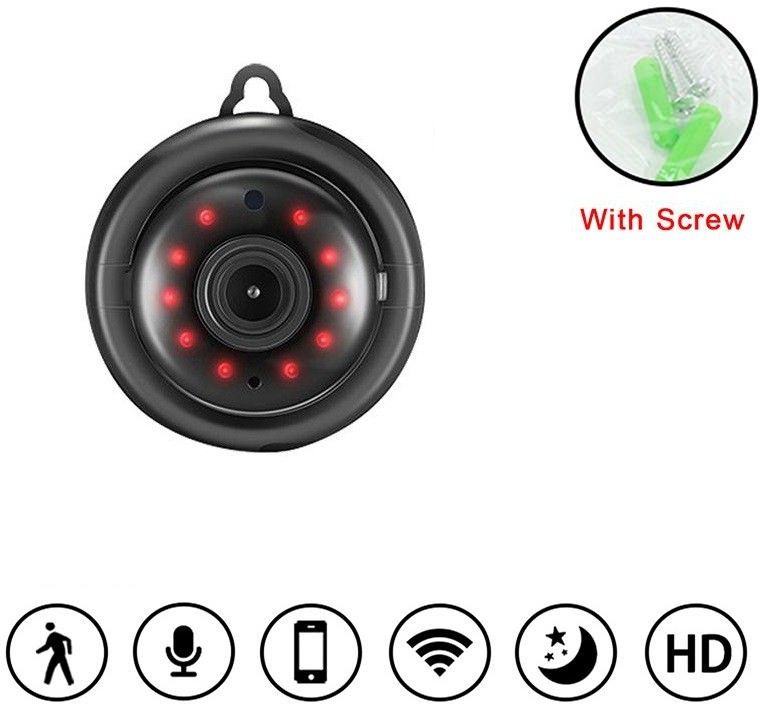 Bzrqx Mini Security Full HD Spy IP Camera Hidden Wireless CCTV Security with Microphone Sports and Action Camera-image-49