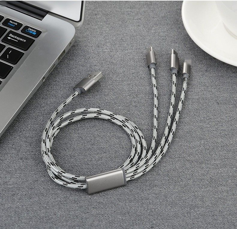 POZUB 3 in 1 Fast Charging Cable Compatible with Android and iOS Devices Magic Charger Charging Pad-image-24