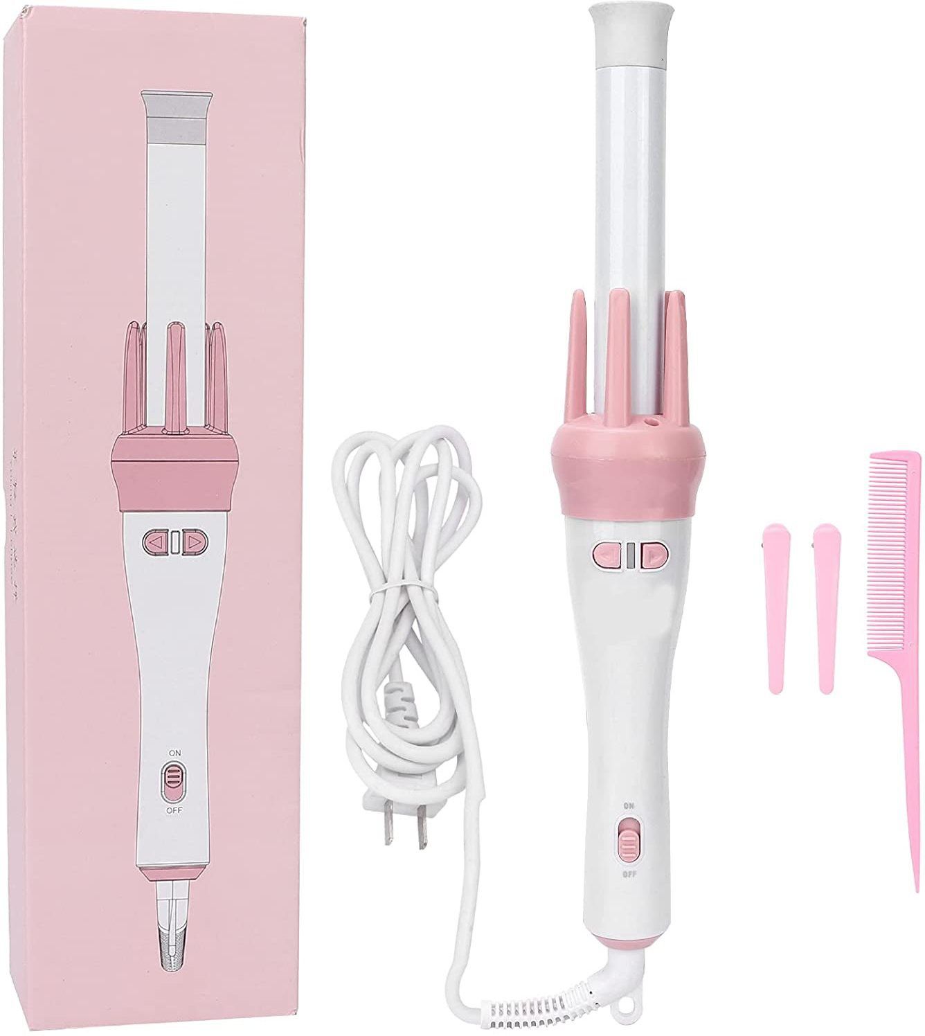 swabs Curling Iron Wand, Professional Fast Heating Hair Curler, Ceramic Curling Iron Electric Hair Curler-image-38
