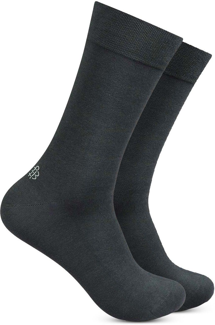 bonjour Men Solid Mid-Calf/Crew-picture-11