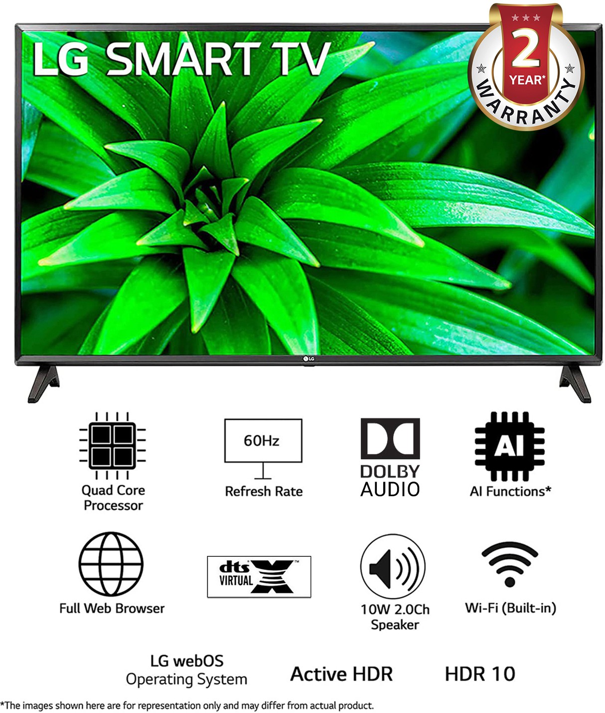 LG   (32 inch) HD ReadySmart LED (32LM565BPTA)