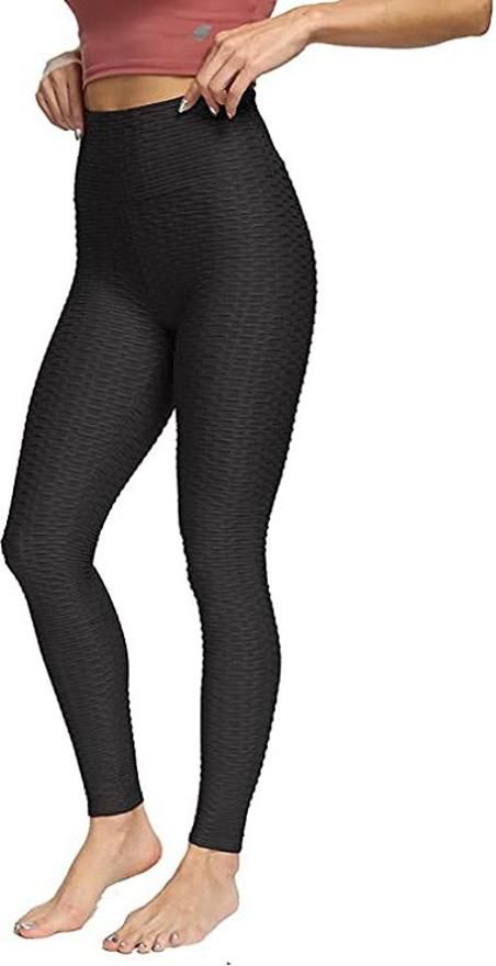 icw Self Design Women Black Tights-picture-21