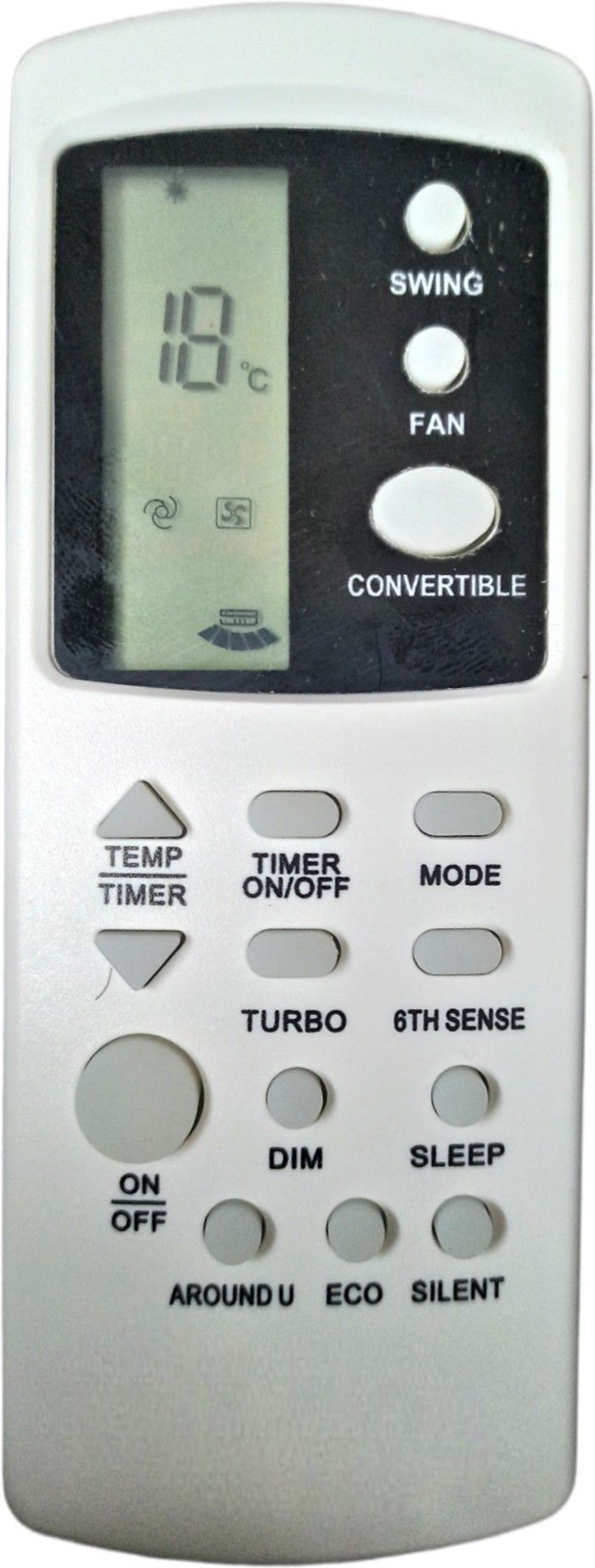 Ehop Compatible Remote Control for AC with Turbo, Eco and Around you Buttons VE-210B Whirlpool Remote Controller-picture-10