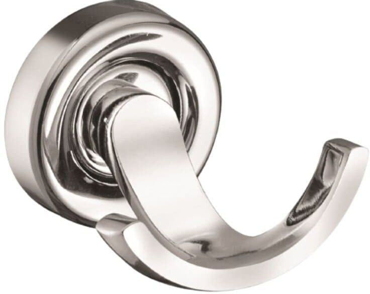 Chrome Shower Rod Hook-image-13