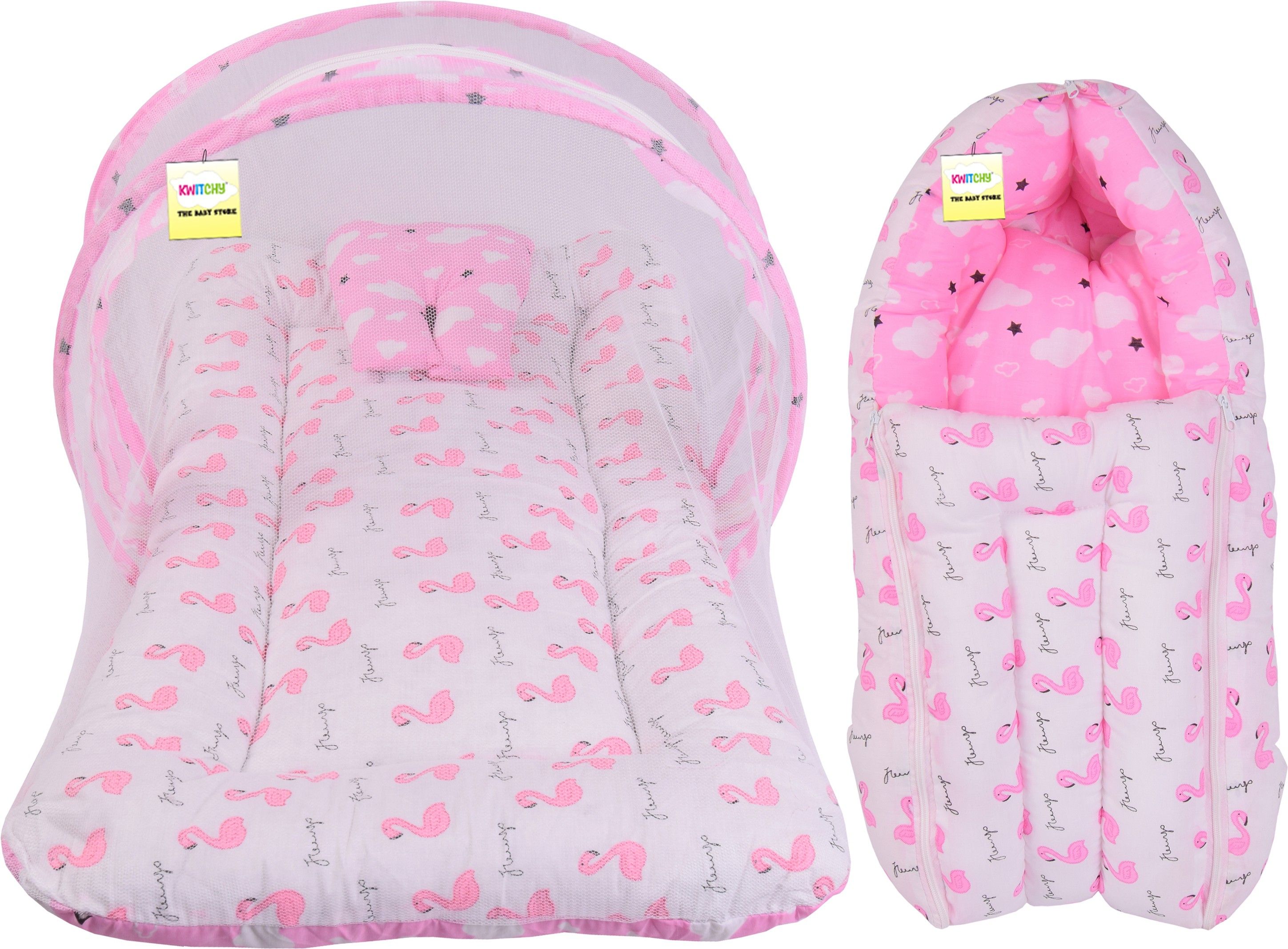 New Born Baby Daily Essential Bedding Combo Set-image-2