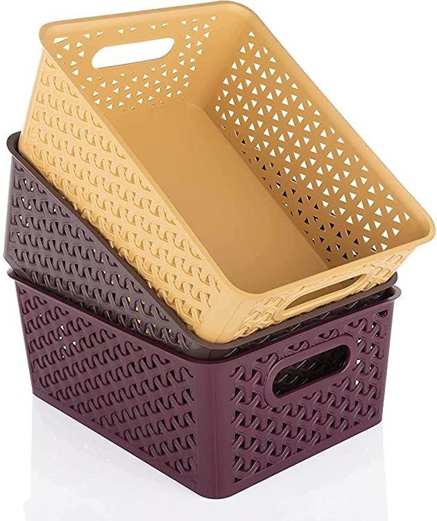 radhe krishna Plastic Storage Basket-picture-2