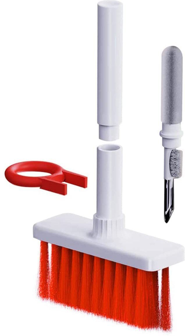 RAVARIYA 5 in 1Soft Brush Keyboard Cleaner with Multi-Function Computer Cleaning for Computers, Mobiles, Laptops-image-40