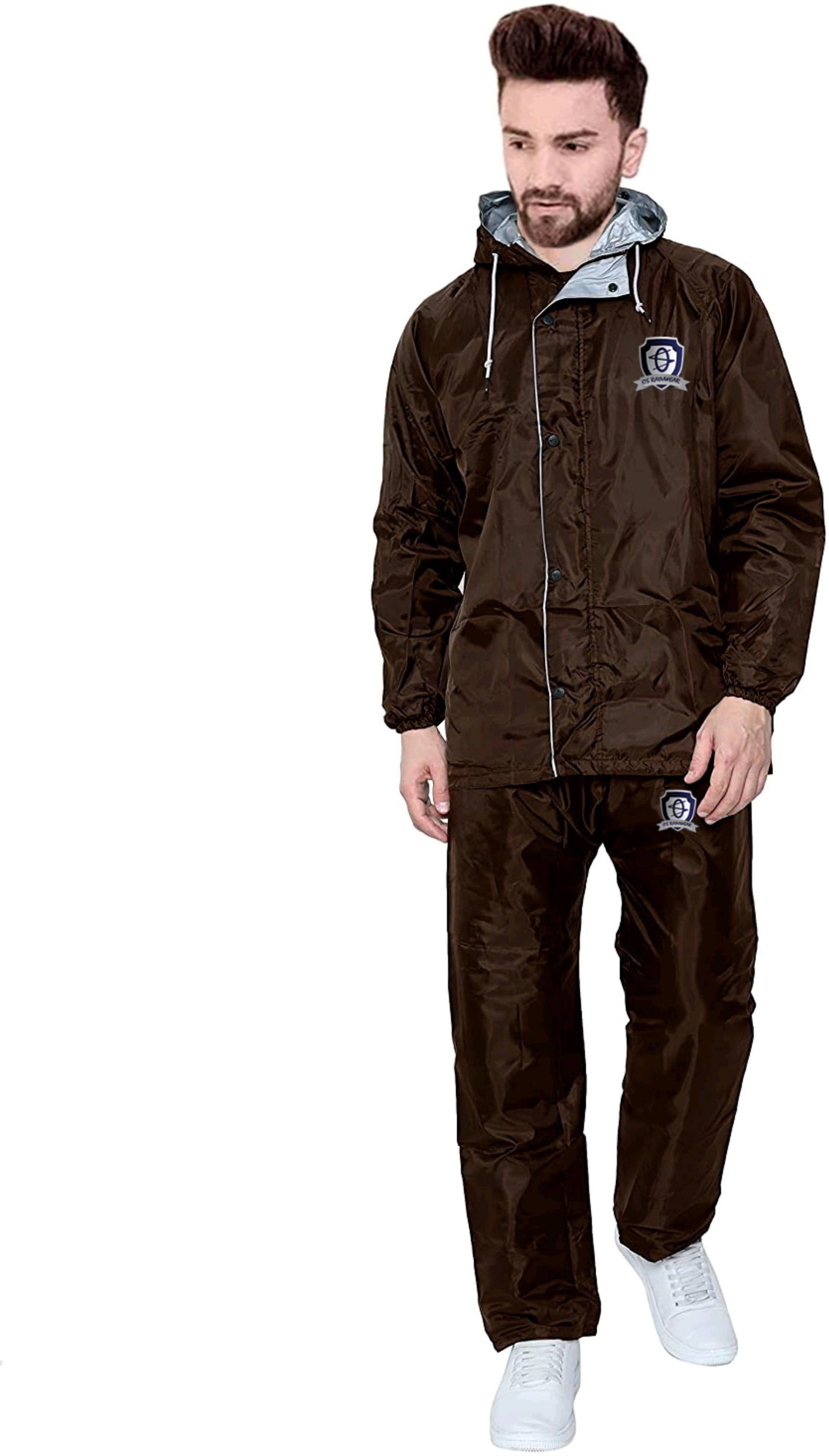 trust ous Self Design, Solid Men Raincoat-picture-17