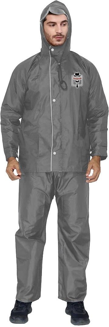 trust ous Solid Men Raincoat-picture-25