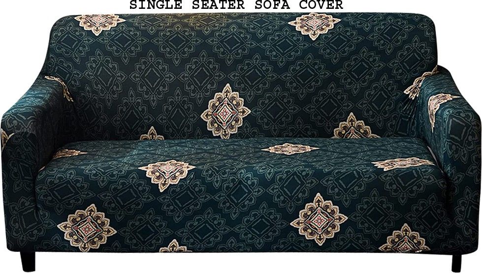 house of quirk SOFA_COVER_GREEN_BROCADE_MING Universal Sofa Cover Big Elasticity Cover Sofa Fabric-picture-33