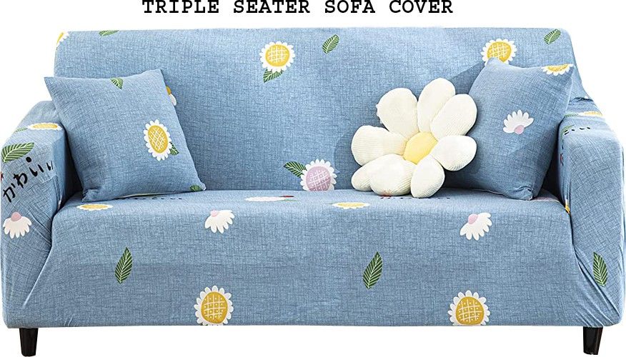 SOFA_COVER_BLU_SUNFLOWER_MING Universal Sofa Cover Big Elasticity Cover Sofa Fabric-image-40