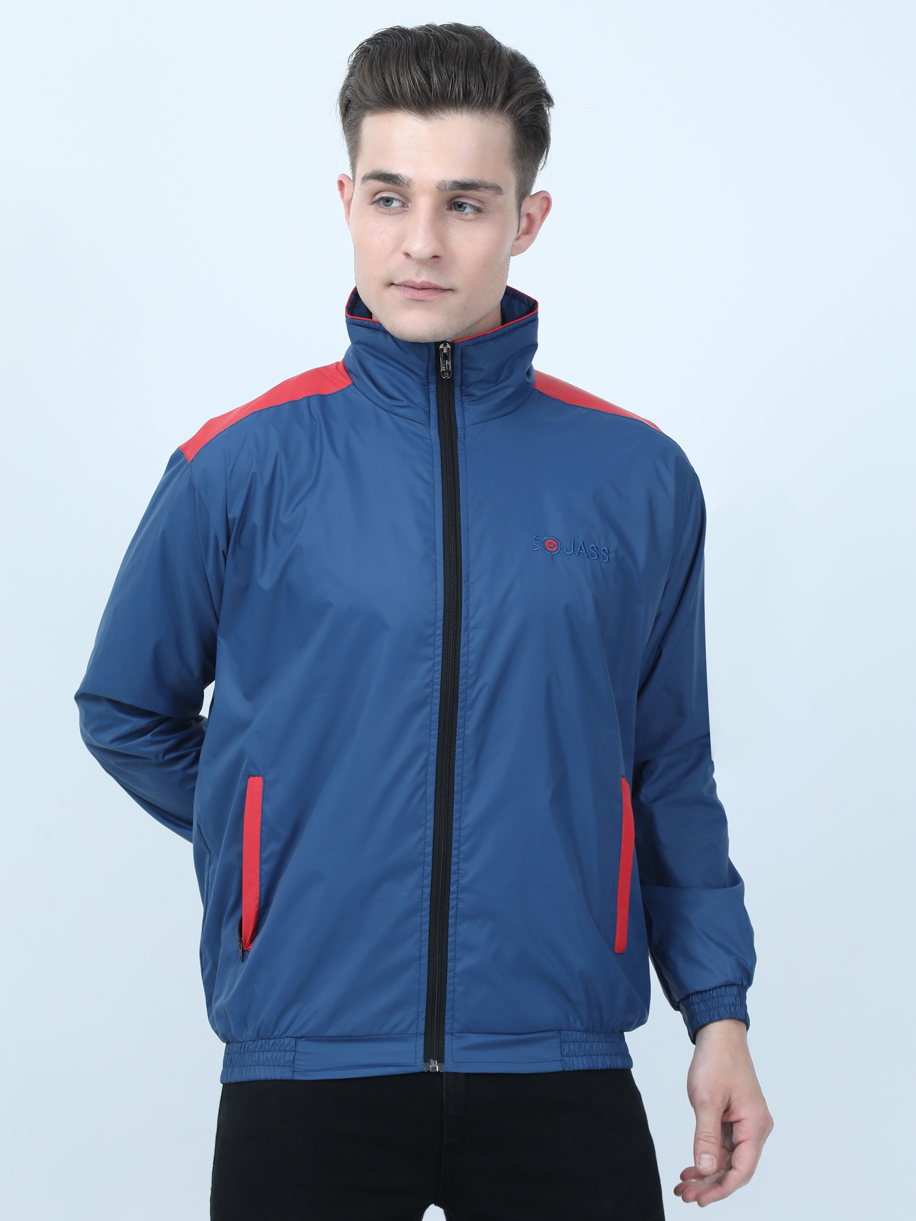 VROJASS Self Design Men Wind Cheater-picture-11