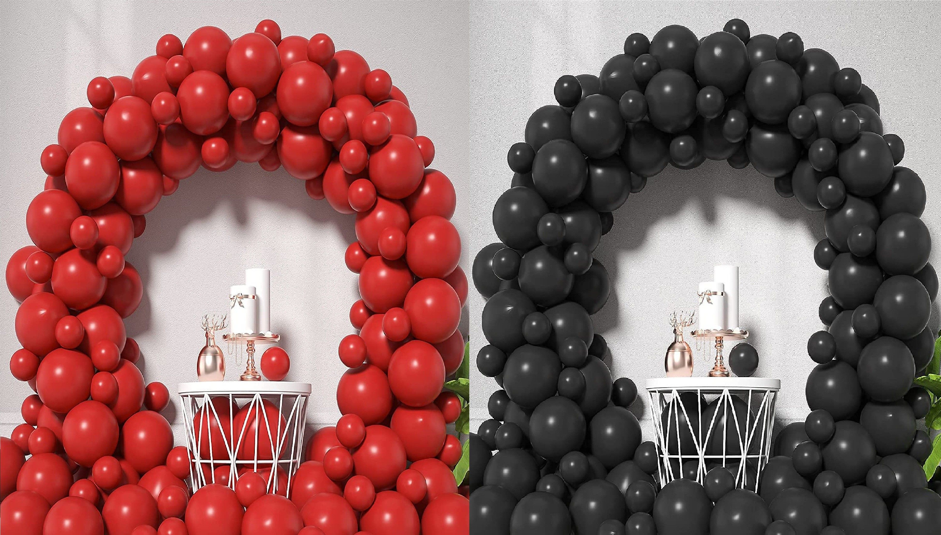 Solid Red&Black_50 Balloon-image-32