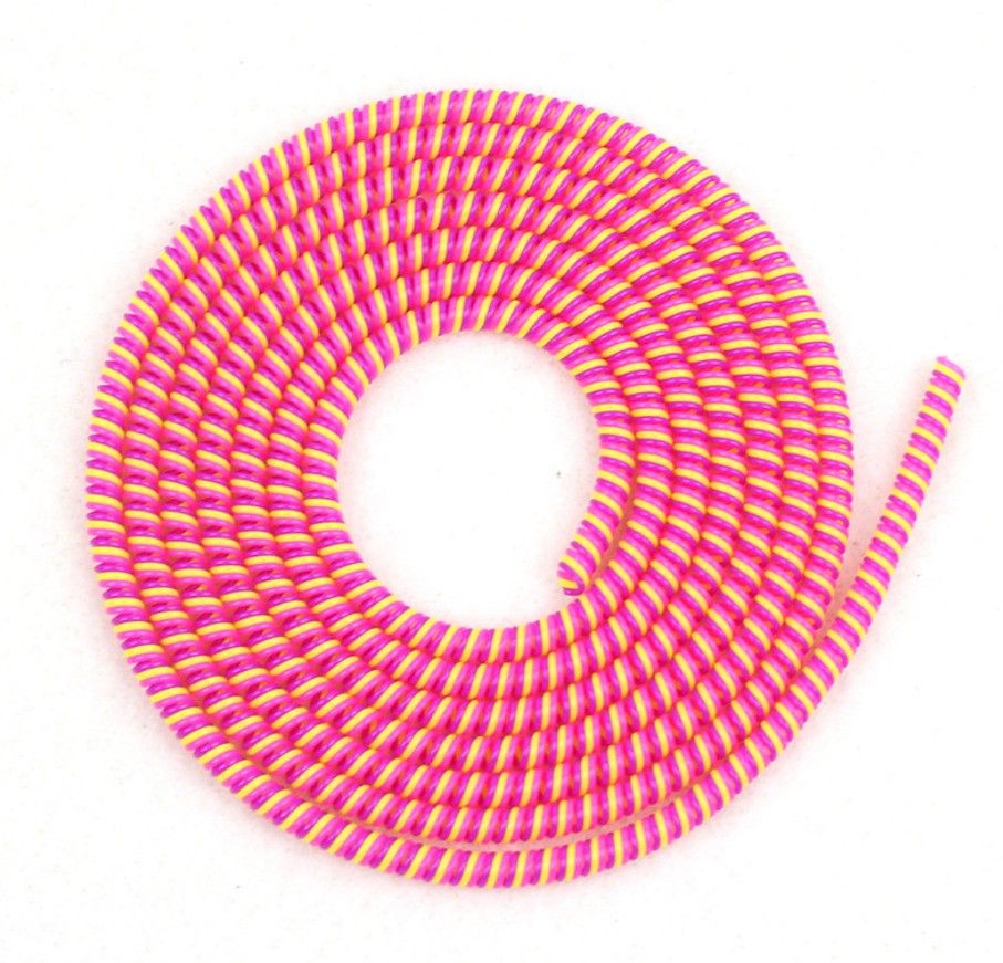 VEROX 1.4 Meter Spiral Cable Protector Pink White Cable Protector-image-49