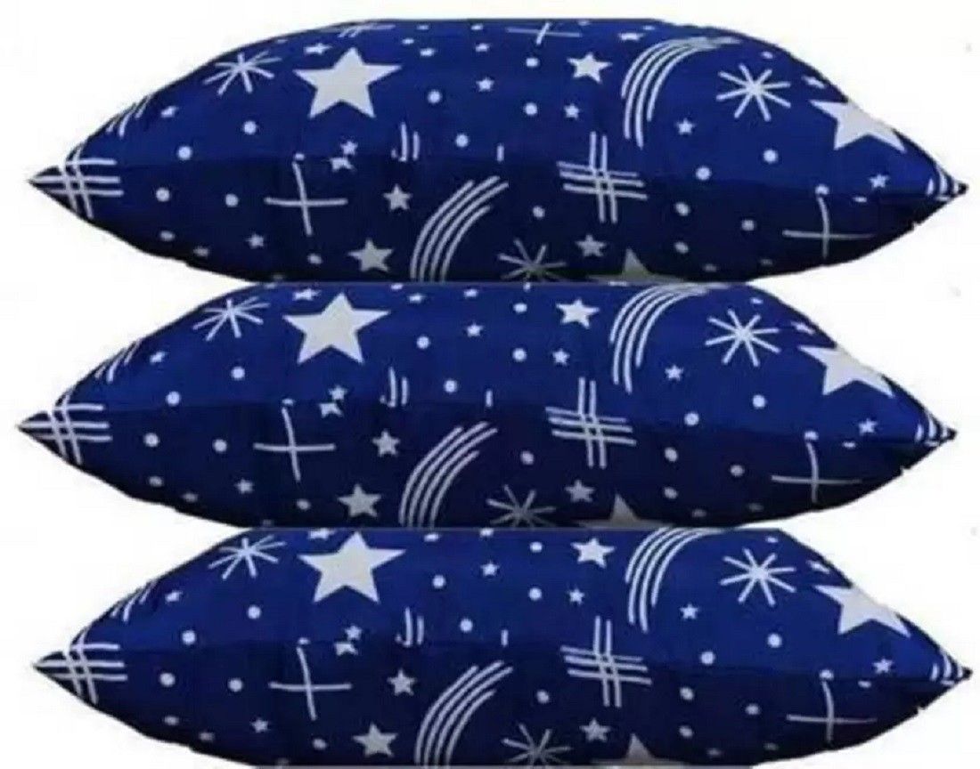 tizell Cotton Sleeping Pillow Pack of 3 Solid-picture-24
